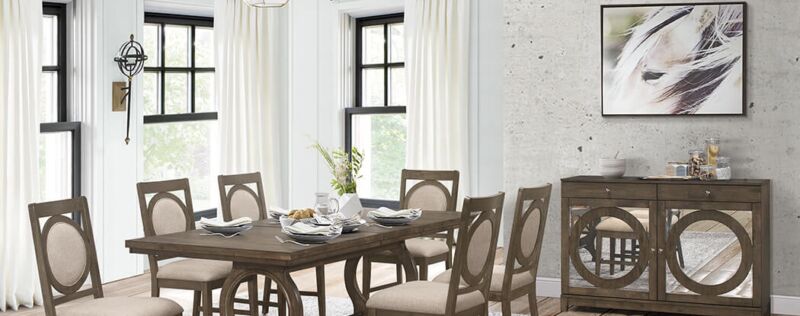Hampton Cove Khaki Dining