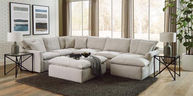 Harper Oyster Sectional, Mod