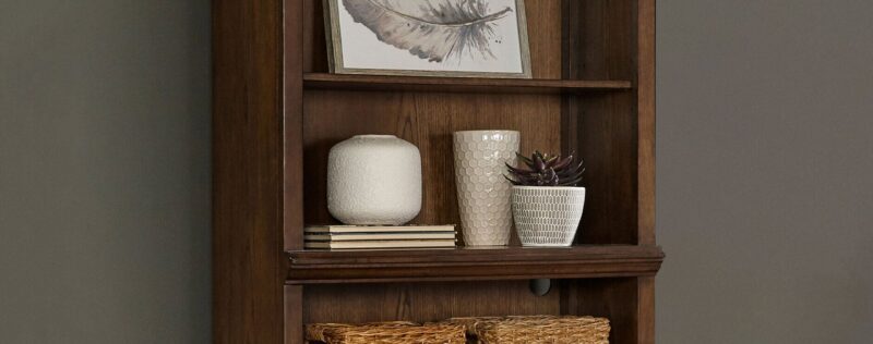 Hartshill Burnished Oak Bookcase