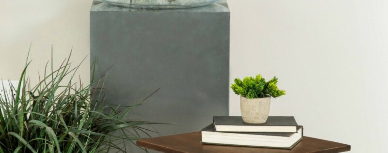 Heitor Dark Brown Side Table