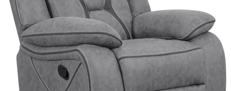Higgins Grey Recliner