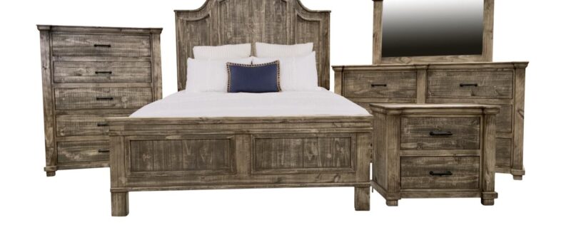 Hill Weathered Grey Bedroom