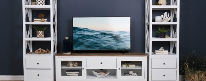 Hollis White 67in TV Wall