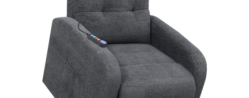 Howie Charcoal Lift Chair