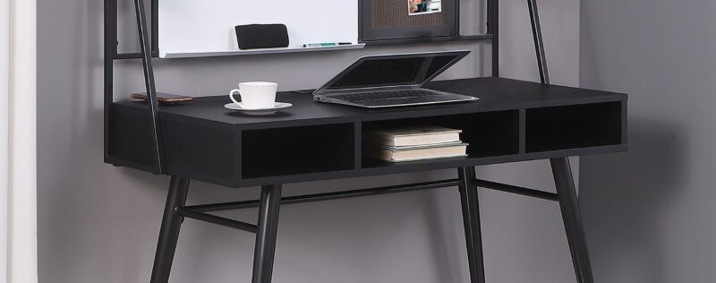 Jessie Black Whiteboard Desk