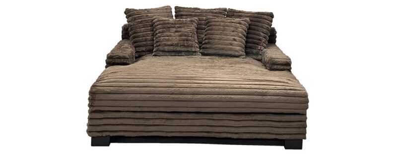 Jumbo Chocolate Mega Chaise