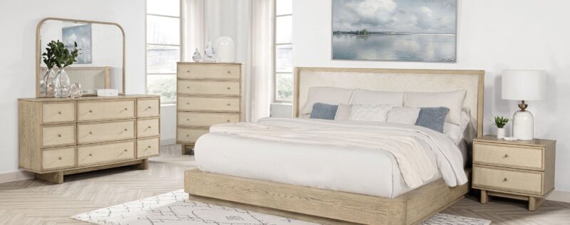 Kailani Beige Oak Bedroom