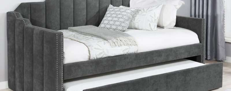 Kingston Charcoal Daybed with Trundle