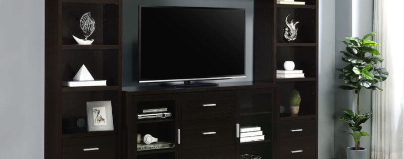 Lewes Cappuccino 60in TV Wall