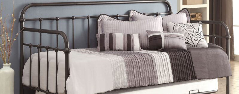 Livingston Dark Bronze Daybed with Trundle