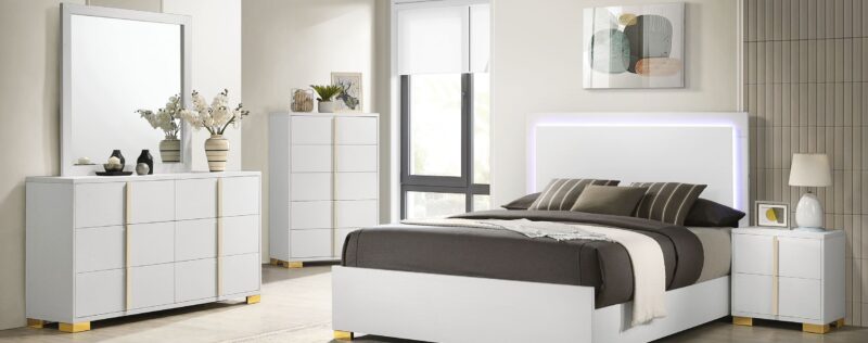 Marceline White Bedroom