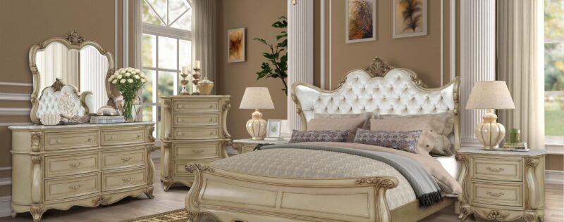 Monique Champagne Bedroom