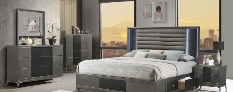 Nocturne Slate Bedroom