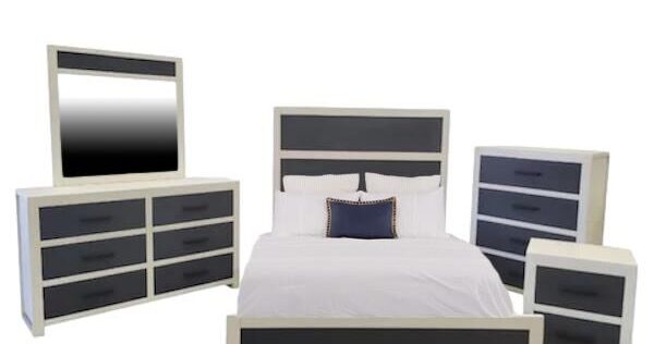 Nora Black & White Bedroom