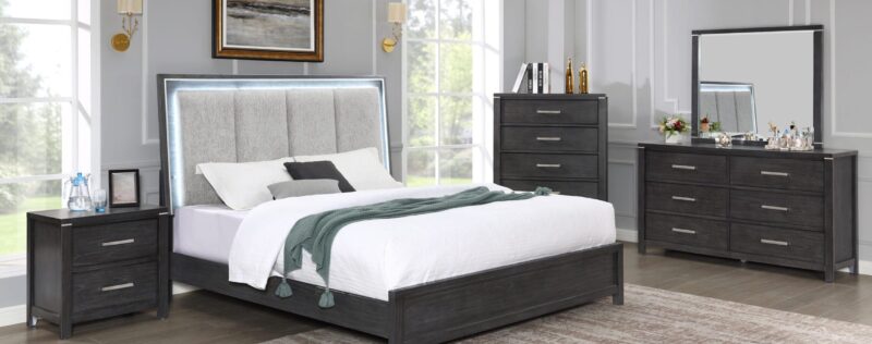 Odessa Charcoal Bedroom