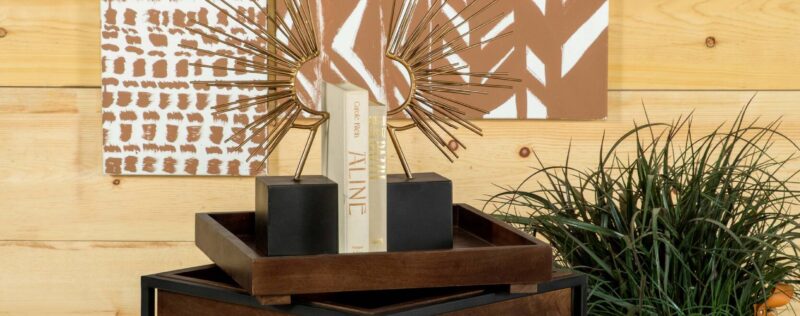 Ondrej Dark Brown Side Table