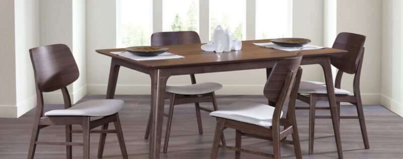 Oscar Walnut Rectangle Dining