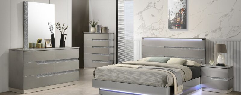 Paradox Grey Bedroom