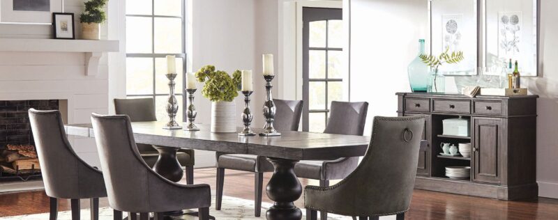 Phelps Distressed Noir Dining 2