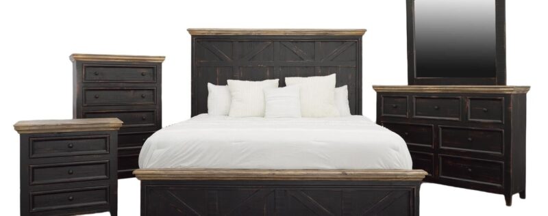 Privet Dark Brown Bedroom