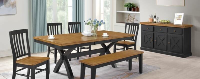 Quinton Pecan Dining Set
