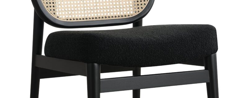 Rayo Black Accent Chair