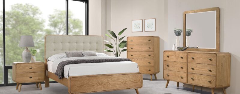 Robyn Light Ash Bedroom