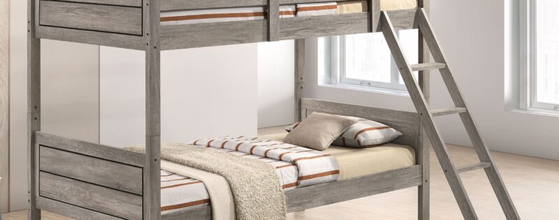 Ryder Weathered Taupe T-T Bunkbed