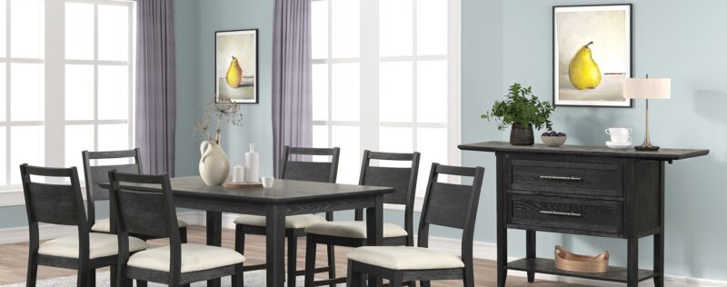 Sable Crest Ebony Dining