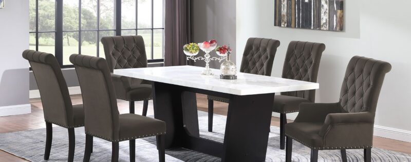 Sherry Brown Rectangle Dining