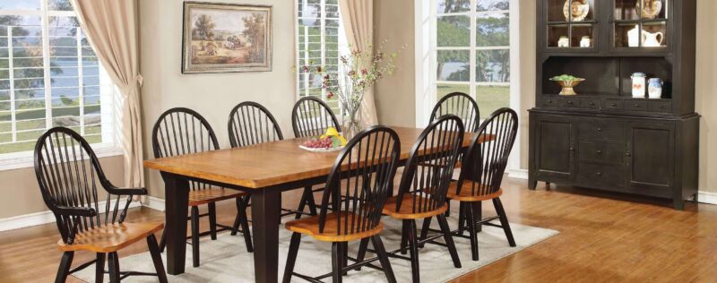 St. Michael Black Dining Set