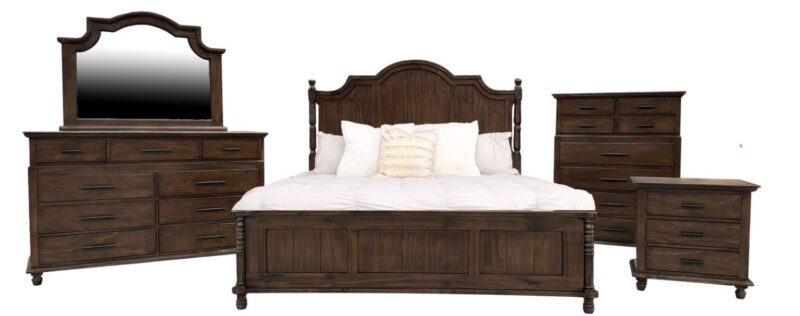 Starling Chocolate Bedroom