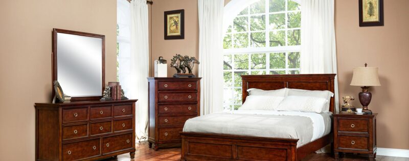 Tamarack Cherry Bedroom