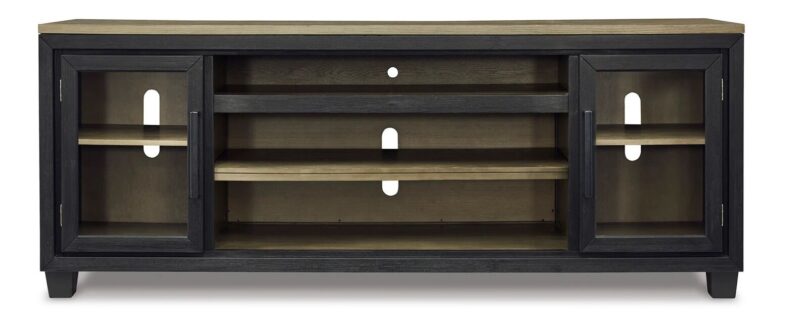 Taylor Black Oak 83in TV Stand