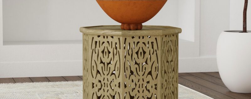Torres Natural Side Table
