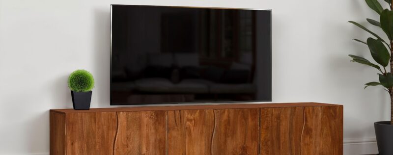 Trask Mango Brown 86in TV Stand