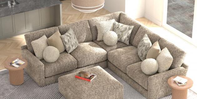 Turner Mushroom Sectional, Mod.