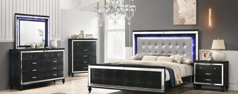 Valentino Black Bedroom