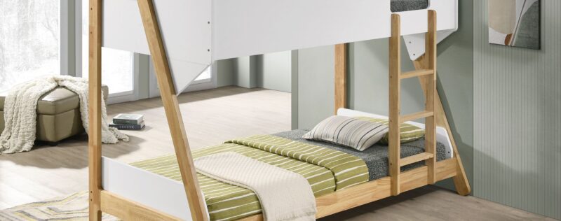 Wyatt White T-T Bunkbed
