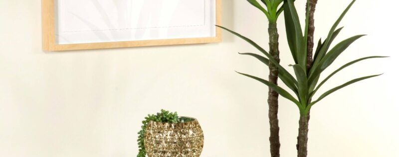 Xenia Gold Side Table