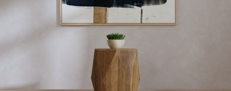 Zalika Natural Side Table
